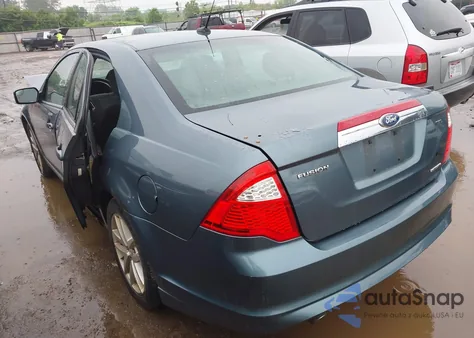 2012 Ford Fusion Sel из США, поврежденный, VIN 3FAHP0JG5CR171928